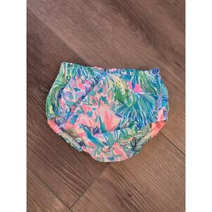 Lilly Pulitzer Infant 6-12‎ months Bloomers Vibrant Colorful Preppy Floral
